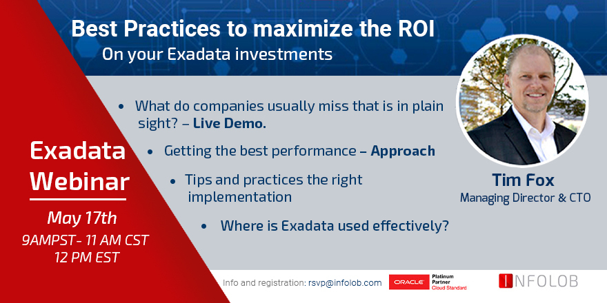 Read more about the article Oracle Exadata Webinar