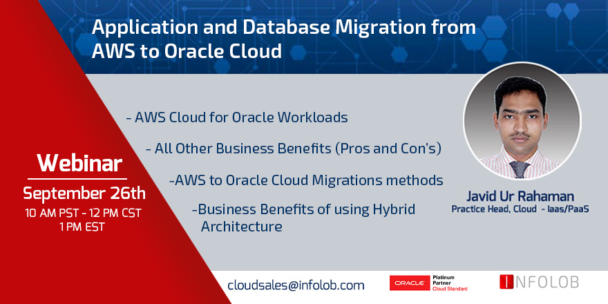 You are currently viewing Application and Database Migrations from AWS to Oracle Cloud Webinar