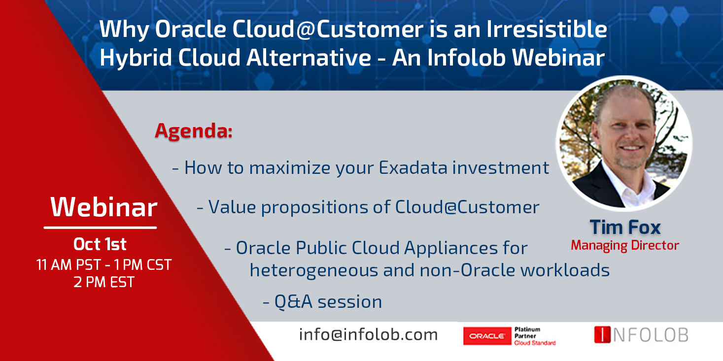 Read more about the article Why Oracle Cloud@Customer is an Irresistible Hybrid Cloud Alternative?