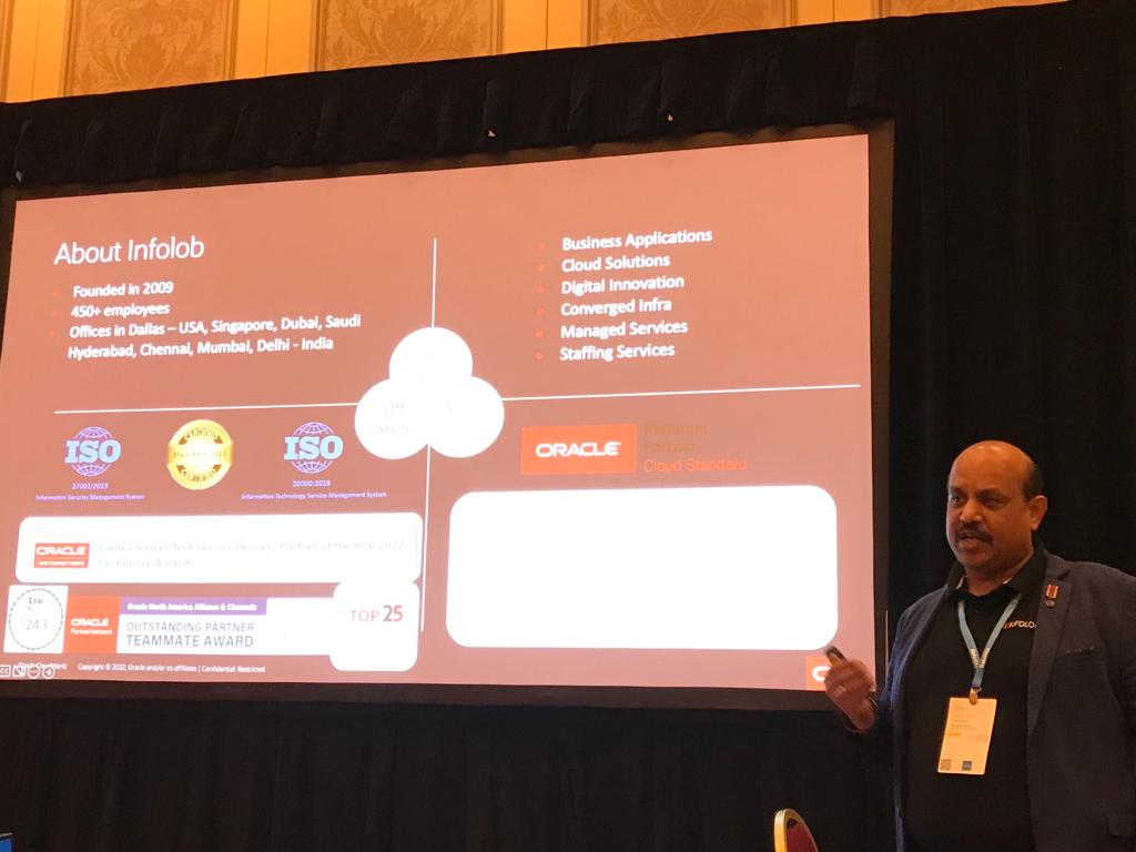 Premise or AWS to Oracle Cloud on October 10th at 12 PM CST! • INFOLOB  Global