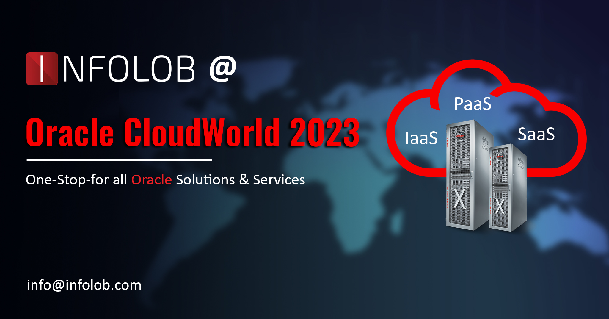 You are currently viewing INFOLOB @ Oracle CloudWorld 2023