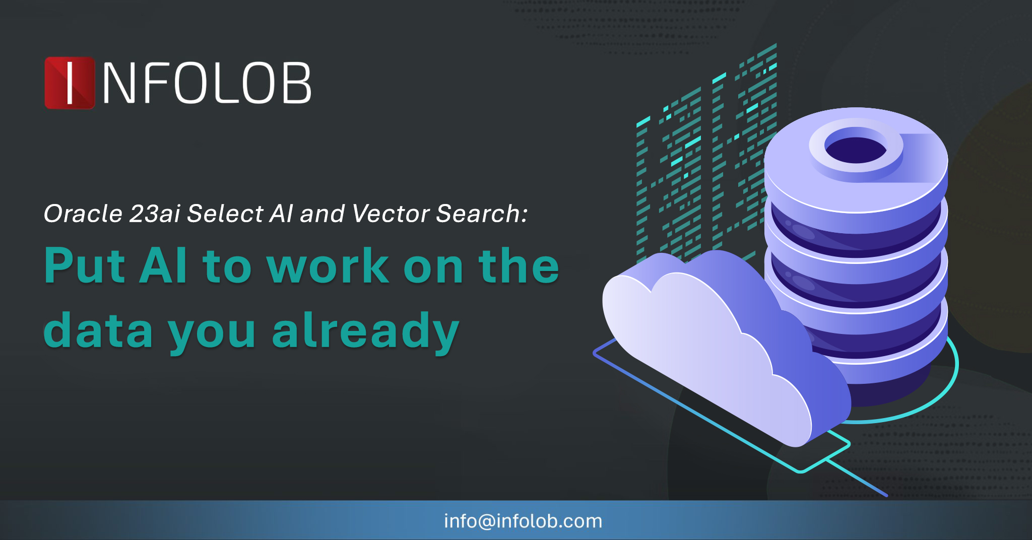 You are currently viewing Oracle 23ai Select AI and Vector Search: put AI to work on the data you already have